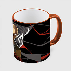 Кружка цветная Сайтама-человек удара