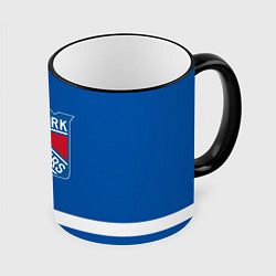 Кружка 3D New York Rangers Панарин, цвет: 3D-черный кант