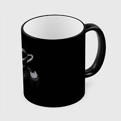 Кружка 3D Black Metal Coffee, цвет: 3D-черный кант