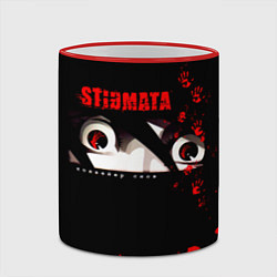 Кружка 3D Конвейер снов - Stigmata, цвет: 3D-красный кант — фото 2