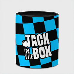 Кружка 3D Jack in the box J - HOPE, цвет: 3D-белый + черный — фото 2