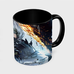 Кружка цветная Metal Gear Rising: Revengeance