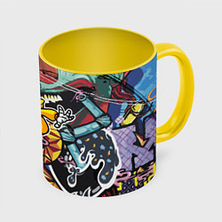 Кружка цветная Cool skater