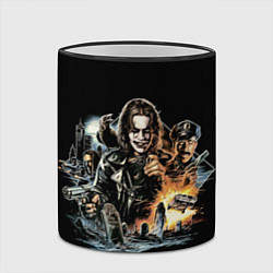 Кружка 3D Фильм Ворон, Постер The Crow, цвет: 3D-черный кант — фото 2
