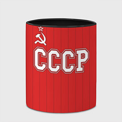 Кружка 3D Союз Советских Социалистических Республик, цвет: 3D-белый + черный — фото 2