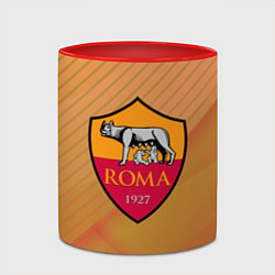 Кружка 3D Roma Абстракция, цвет: 3D-белый + красный — фото 2