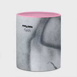 Кружка 3D Faith - The Cure, цвет: 3D-белый + розовый — фото 2