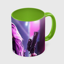 Кружка цветная Cyberpunk 2077 - Валери V