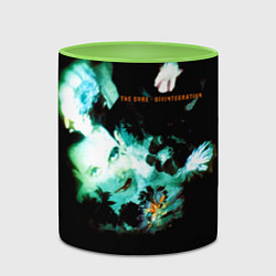 Кружка 3D Disintegration - The Cure, цвет: 3D-белый + светло-зеленый — фото 2