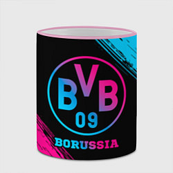 Кружка 3D Borussia - neon gradient, цвет: 3D-розовый кант — фото 2