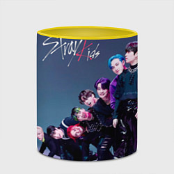 Кружка 3D Stray Kids K Idols, цвет: 3D-белый + желтый — фото 2