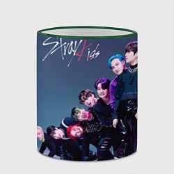 Кружка 3D Stray Kids K Idols, цвет: 3D-зеленый кант — фото 2