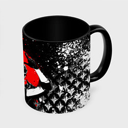 Кружка цветная Тарталья - Мрачный геншин