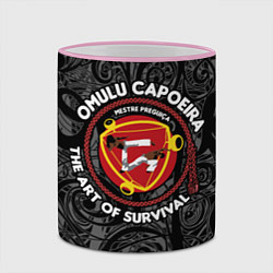Кружка 3D Capoeira Omulu capoeira, цвет: 3D-розовый кант — фото 2