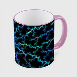 Кружка 3D MOLNYA DYE, цвет: 3D-розовый кант