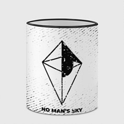 Кружка 3D No Mans Sky с потертостями на светлом фоне, цвет: 3D-черный кант — фото 2