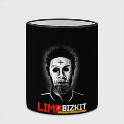 Кружка 3D Limp bizkit Wes Borland, цвет: 3D-черный кант — фото 2