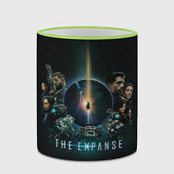 Кружка 3D The Expanse арт, цвет: 3D-светло-зеленый кант — фото 2