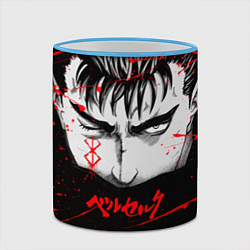 Кружка 3D BERSERK ГАТС, цвет: 3D-небесно-голубой кант — фото 2