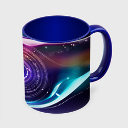 Кружка цветная Глаз Вселенной