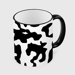 Кружка цветная Камуфляж Cowskin крупный