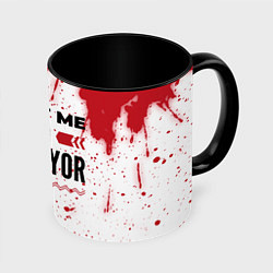 Кружка цветная Trust me Im surveyor white