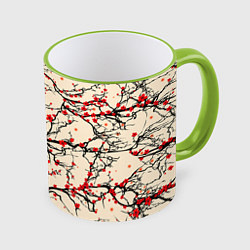 Кружка цветная Sakura flowers