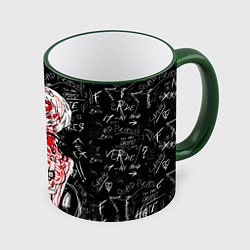 Кружка цветная Рей Аянами - dead inside mood