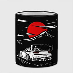 Кружка 3D Мазда RX - 7 JDM Style, цвет: 3D-черный кант — фото 2