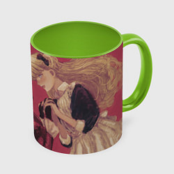 Кружка 3D Emilico and Kate - Shadows House, цвет: 3D-белый + светло-зеленый