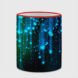 Кружка 3D Space - starfall, цвет: 3D-красный кант — фото 2