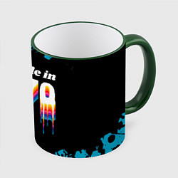 Кружка цветная Made in 1970: liquid art