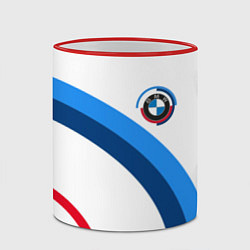 Кружка 3D M perfomance - bmw, цвет: 3D-красный кант — фото 2