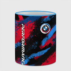 Кружка 3D Бмв - цвета м серии, цвет: 3D-небесно-голубой кант — фото 2
