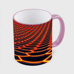 Кружка цветная Honeycomb yellow cyber