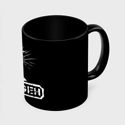 Кружка цветная Пурген киберпанк