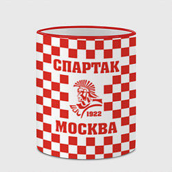 Кружка 3D FCSM - Спартак, цвет: 3D-красный кант — фото 2