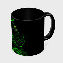 Кружка 3D Monster energy cup, цвет: 3D-белый + черный