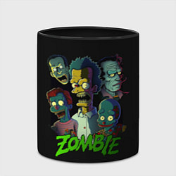 Кружка 3D Zombie Simpsons, цвет: 3D-белый + черный — фото 2