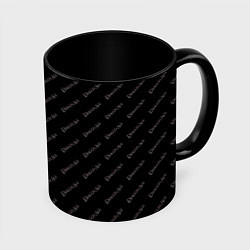 Кружка 3D Dragon age pattern, цвет: 3D-белый + черный