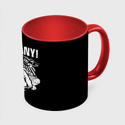 Кружка цветная Тараканы fuck off