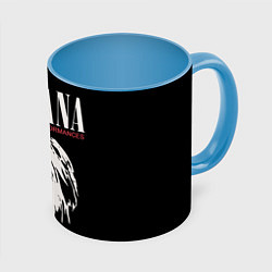 Кружка цветная Nirvana - Kurt Cobain