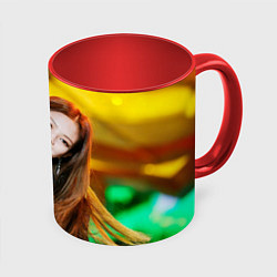 Кружка цветная Blackpink Jennie Kim