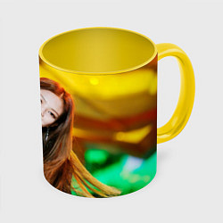 Кружка цветная Blackpink Jennie Kim