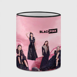 Кружка 3D Blackpink poster, цвет: 3D-черный кант — фото 2