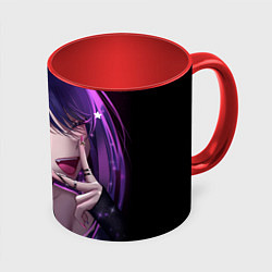 Кружка цветная Oshi no ko - ай хошино