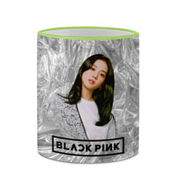 Кружка 3D Jisoo BlackPink, цвет: 3D-светло-зеленый кант — фото 2