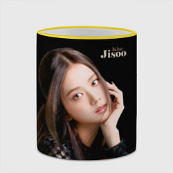 Кружка 3D Blackpink Cute Jisoo Kim, цвет: 3D-желтый кант — фото 2