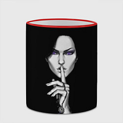 Кружка 3D The Witcher 3 - Йеннифер, цвет: 3D-красный кант — фото 2