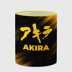 Кружка 3D Akira - gold gradient, цвет: 3D-желтый кант — фото 2